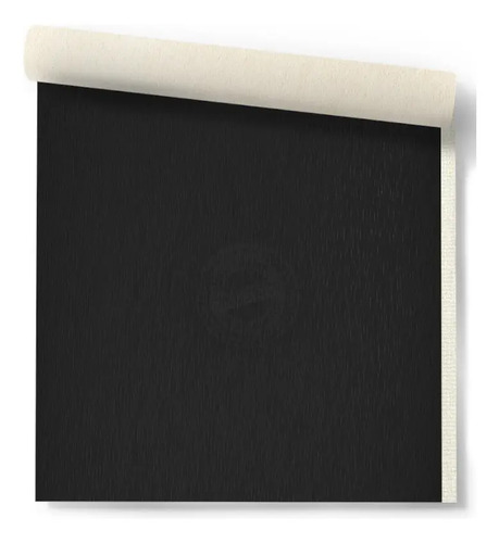 Papel Vinílico Negro Texturado Wallcovering Muresco 7211/1
