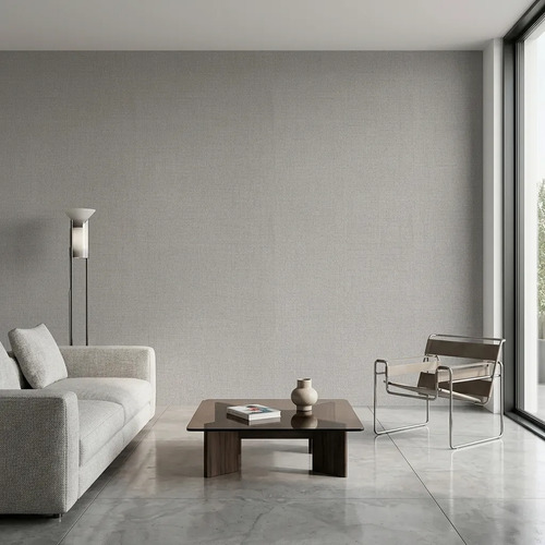 Papel Vinilico Especial Texturado Muresco 3880/1 Gris DS