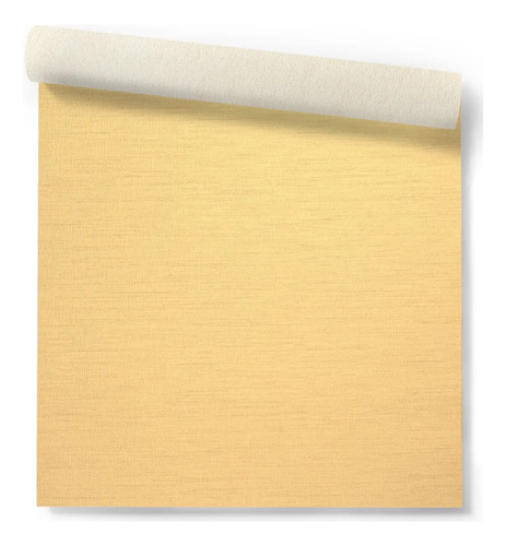 Papel Vinílico Texturado Amarillo Maíz Madras Muresco 4300/9 DecoStock