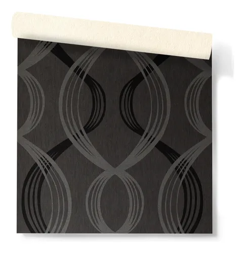 Papel Vinilico Texturado F/ Gris Oscuro Muresco Urban 4711/1 DecoStock