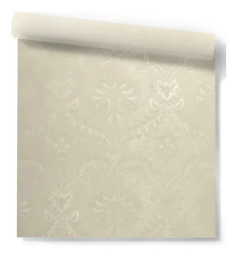 Papel Vinilico Provenzal Sedad Blanco Muresco Cinthia 6100/1 DecoStock