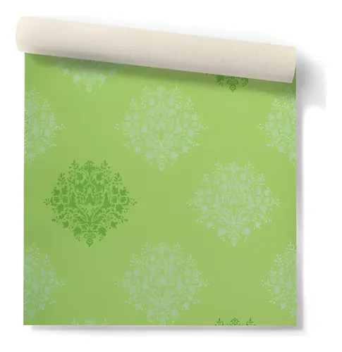 Papel Vinilico Fondo Verde 43/3 Galia Muresco DecoStock