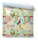 Rollo De Pvc Autoadesivo Muresco 0,45 M X 2 M Modelo Flores DecoStock