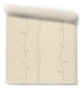 Papel Vinilico Tex. Beige Bamboo Hojas Muresco 9304/3 Dstock
