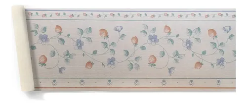 Guarda Vinilizada X 9,80 Mts Frutal Floral Dulce Hogar 590/3 DecoStock