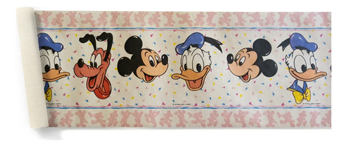 Guarda Vinilica X 5 Mts Mickey, Donald, Pluto 2503/1 Muresco DecoStock