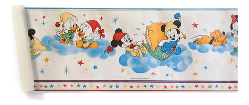 Guarda Vinilica X 5 Mts Pijamada Mickey Y Sus Amigos 2509/3 DecoStock