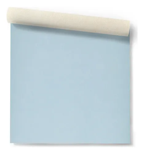 Papel Vinilizado Celeste Pastel Patina 1170/1 Muresco Cuentos