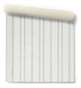 Papel Vinilico Sedado Rayado Diseño Beige 209/1 Muresco Disney