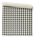 Papel Vinilizado Blanco Y Negro Pampa Compose Muresco Dstock