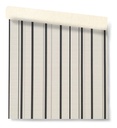 Papel Vinilico F/ Beige Rayas Negras Muresco Urban 4710/1 Natural