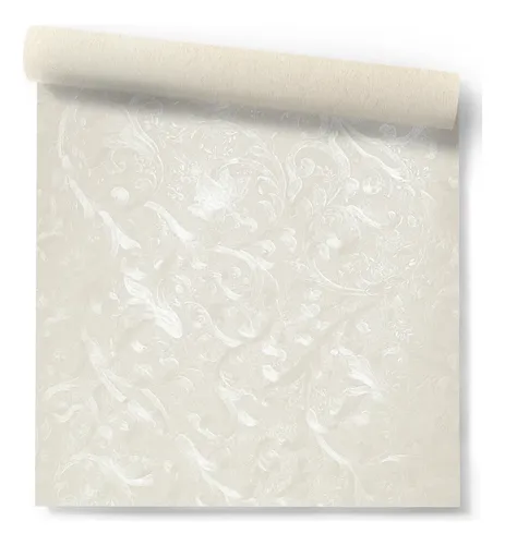 Papel Vinilico Texturado Flores Muresco Cinthia 6106/1 Decostock