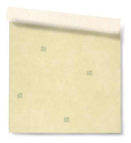 Papel Vinilico Amarillo Suave C/diseño Muresco Cypress 4027/3