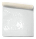 Papel Vinilico Blanco Rayado Hojas Vanina 60/1 Muresco Ds