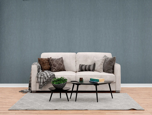 Papel Vinilico Texturado Azul Oscuro Muresco 3208/5 Dstock Cypress
