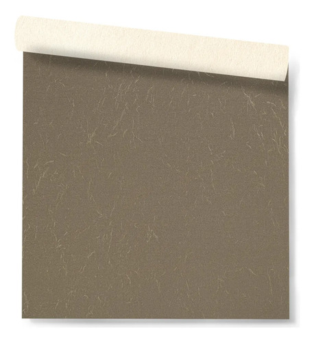 Papel Vinilico Texturado Marrón Sepia Creta Muresco 8403/6