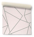 Papel Vinilico Texturado 7861/1 Muresco Room 137 Gris Diseño