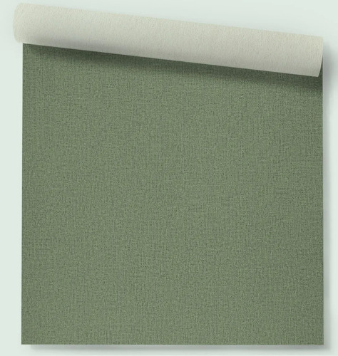 Papel Vinilico Textur 7867/3 Muresco Room 137 Verde Entelado