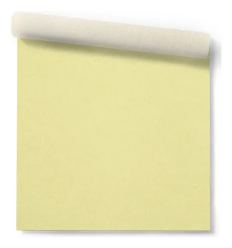 Papel Vinilizado Amarillo Pastel Patina 1170/4 Muresco Ds