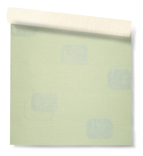 Papel Vinílico Texturado 6505/3 Plisse Verde Menta Muresco