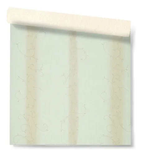 Papel Vinilico Natural C/hojas Muresco Cypress 4032/2 Dstock