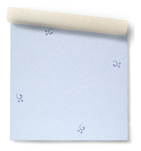 Papel Vinilico Texturado Celeste Tramas 5805/3 Muresco Ds