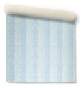 Papel Vinilizado Rayado Celeste Cuentos Muresco 3208/4 Ds