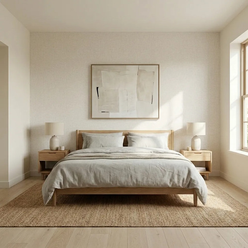 Papel Autoadhesivo Pared Texturado Rollo 0,60 X 5 Mts - 3m2 Natural - Luz
