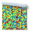 Rollo De Pvc Autoadhesivo Muresco Rollo:45cmx10mt  Vitraux DecoStock