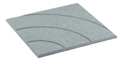 Panel acústico Curve Grey 89031
