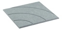 Panel acústico Curve Grey 89031