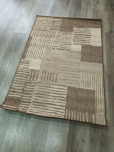 Alfombra Carpeta Primavera Dib 1,00 X 1,50 M Varios Modelos - 1 m, Marrones, Tejido plano, 1.5 m