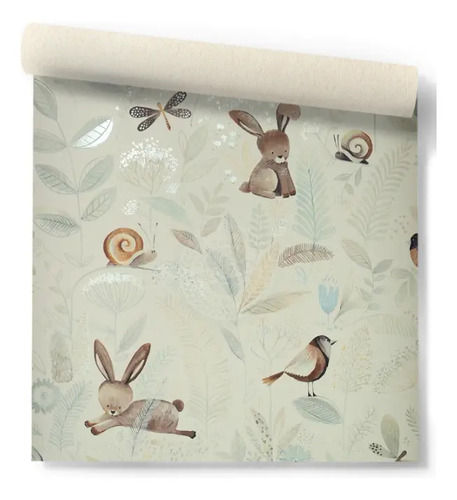 [570/1] Papel Vinilizado Muresco Viva La Casa 570/1 Infantil Bosque DecoStock