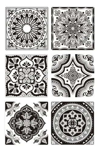 [1660/1] Azulejos Cerámicos Autoadhesivos Vintage Muresco Modelo 1660/1